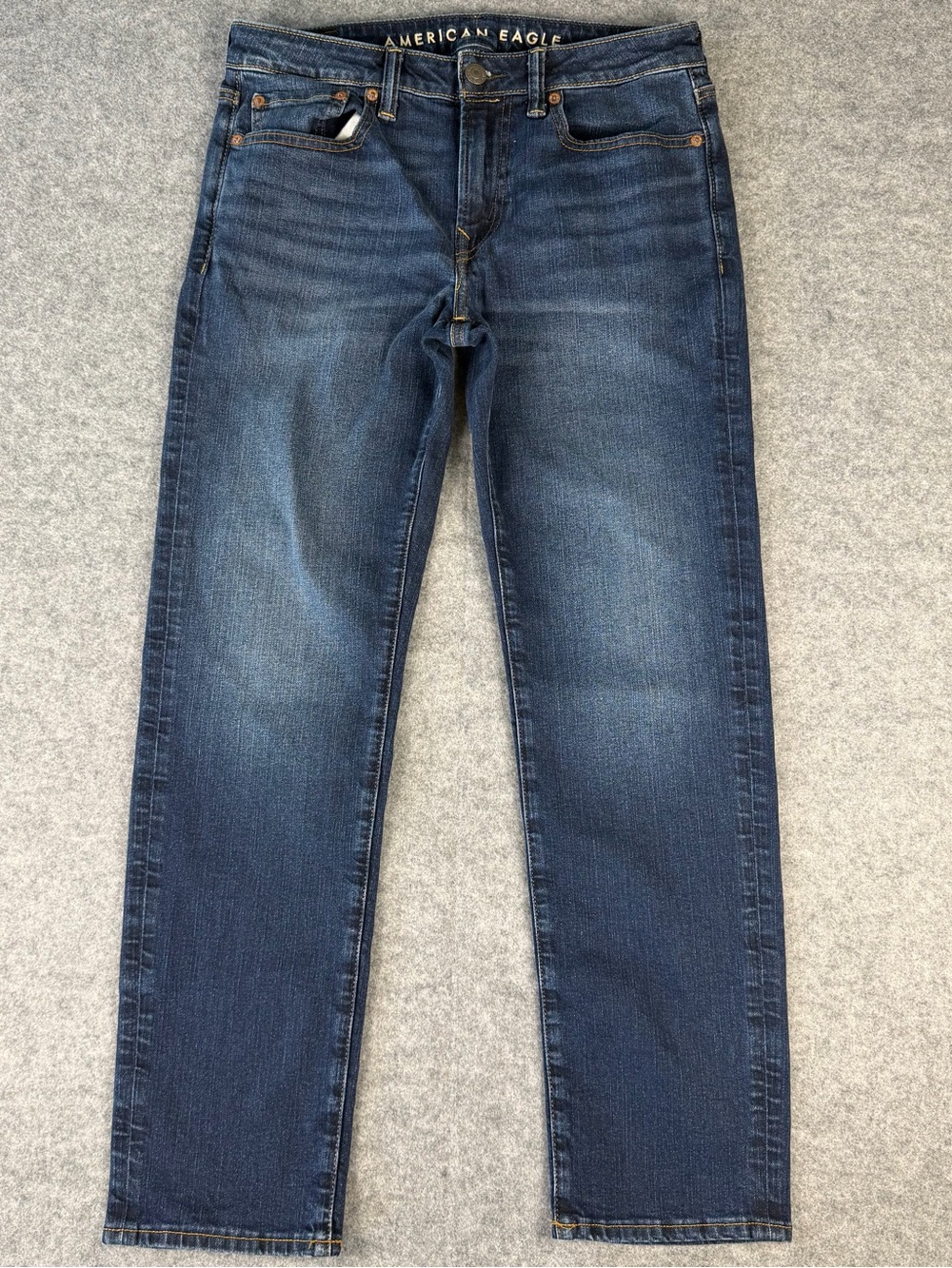American Eagle Men’s Jeans 30x30 Dark Wash Slim Straight Stretch Denim